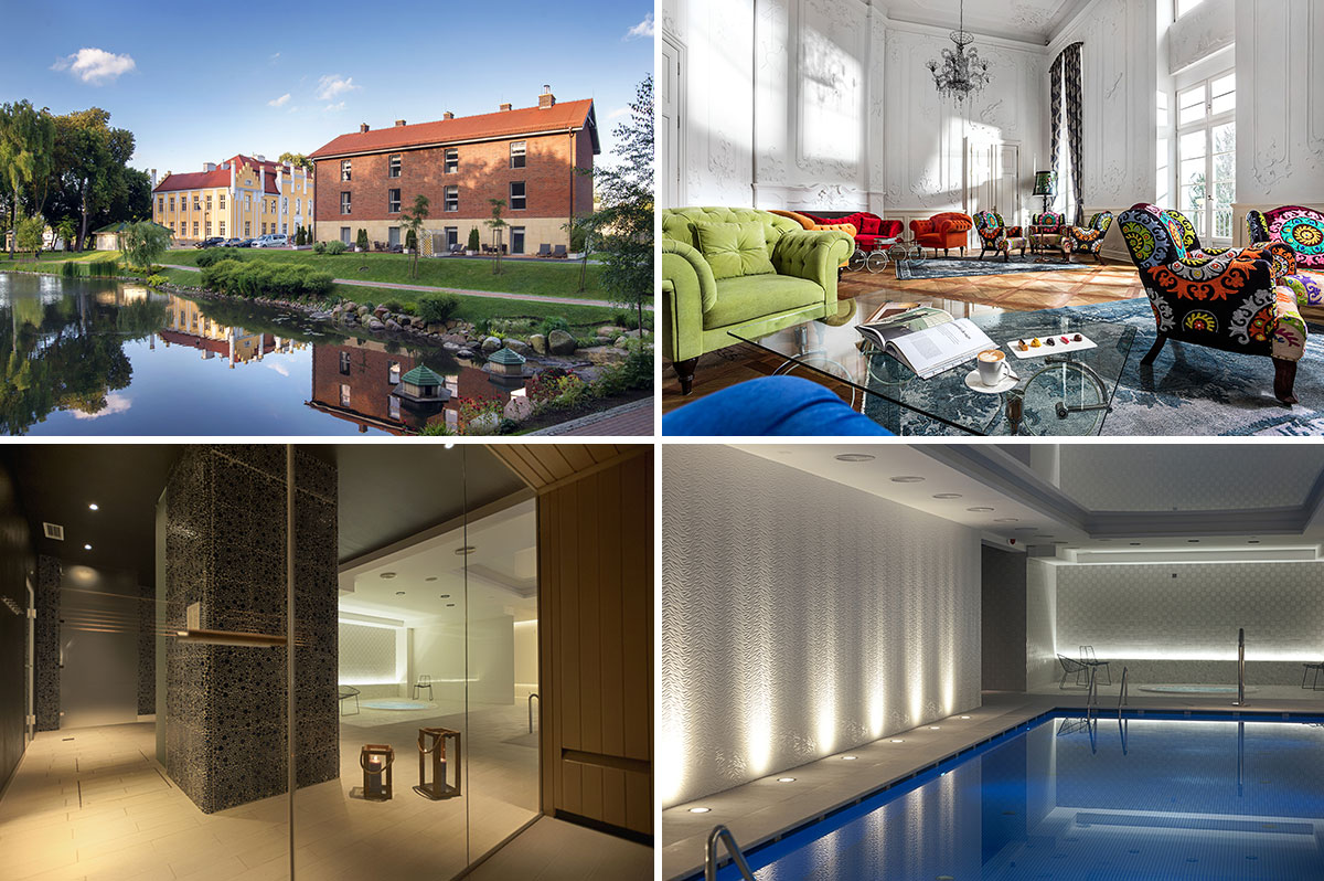 Quadrille SPA hotel nad morzem