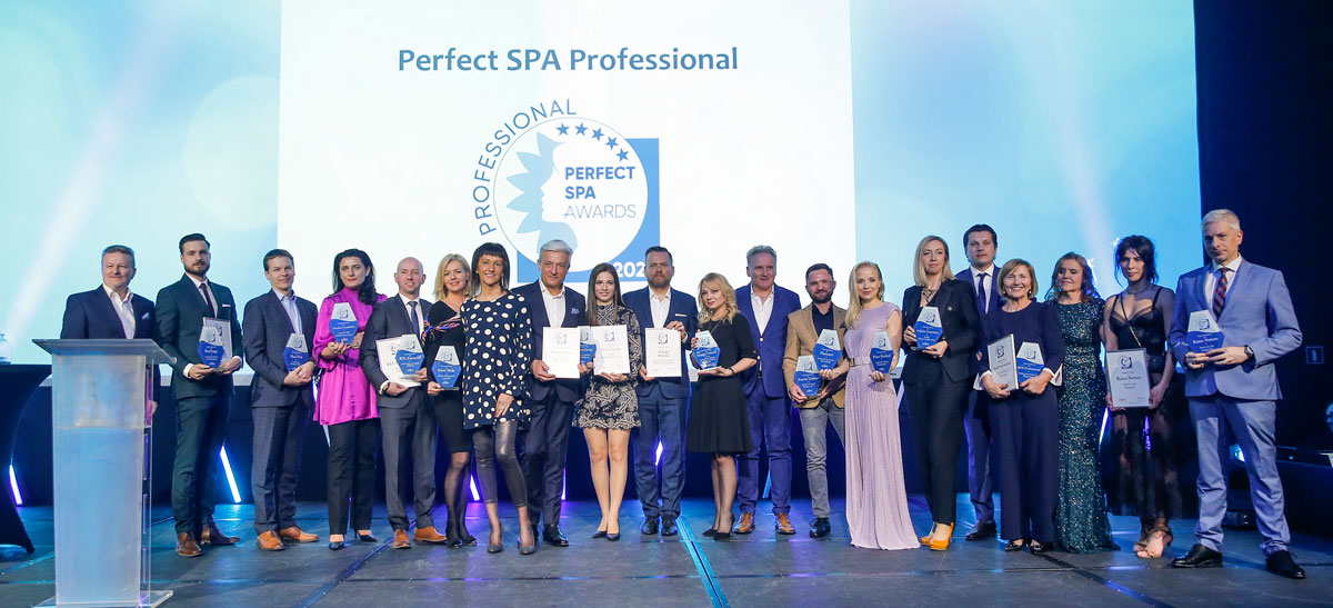 Laureaci Perfect SPA Professional 2022 na wspólnym zdjęciu