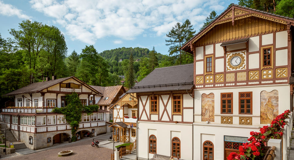 Wakacje w g&oacute;rach, Szczawnica w Pieninach.